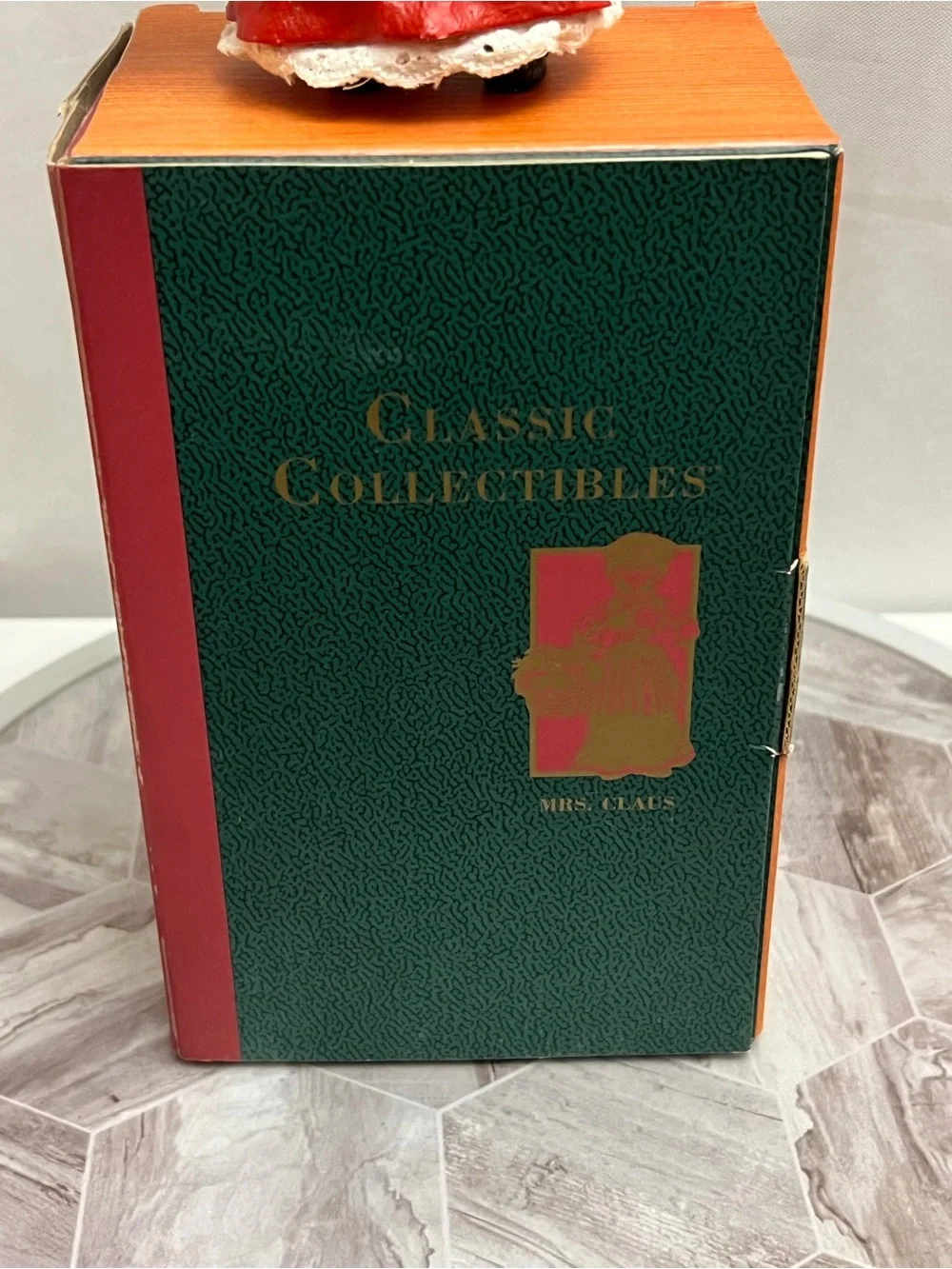 Classic Collectibles Mrs. Claus Christmas Figurine Ornament 1994 w/ Box